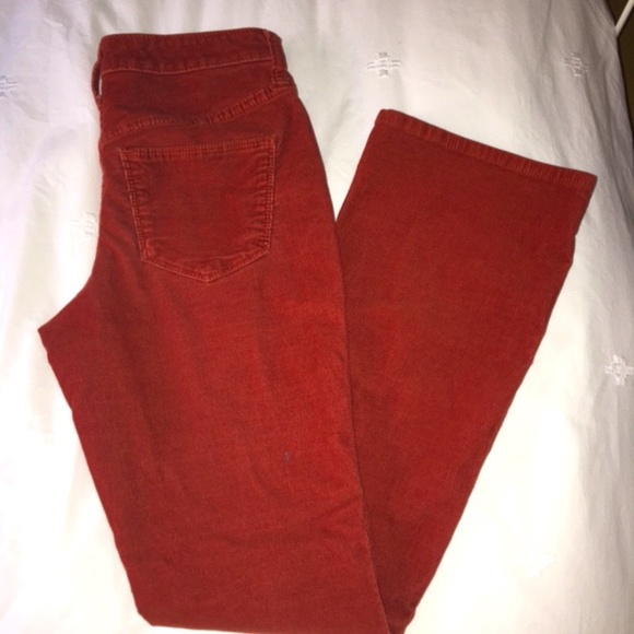 EUC Universal Thread Boot Cut High Rise Cords Size 2 - Picture 2 of 9